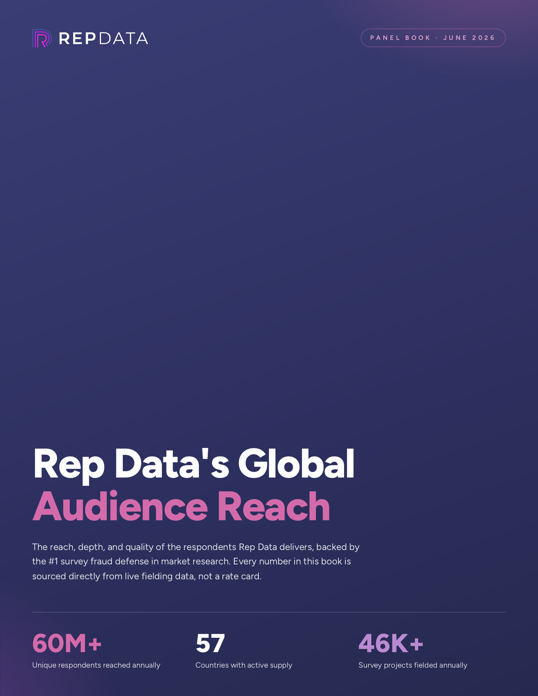 Rep Data's Global Audience Reach cover